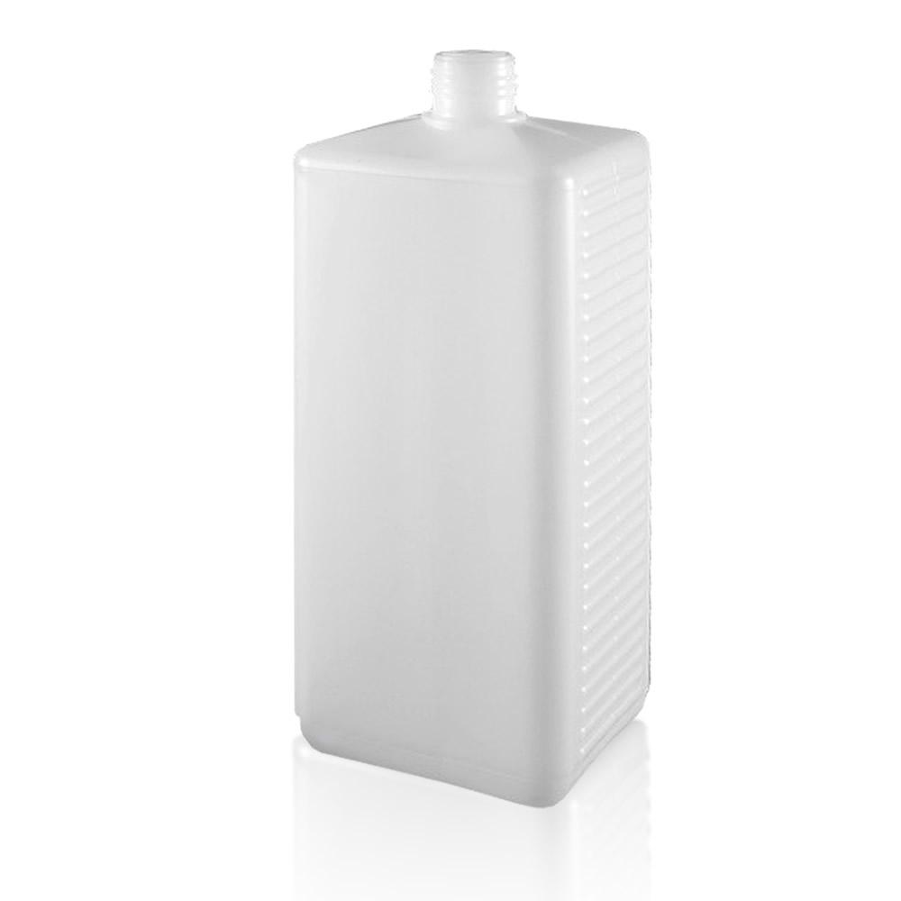 Eckige Kunststoffflasche / Vierkantflasche 1000ml | GT Good(s)Trade GmbH