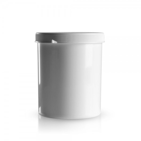 1250 ml Schraubdose mit Originalitätsverschluss weiß