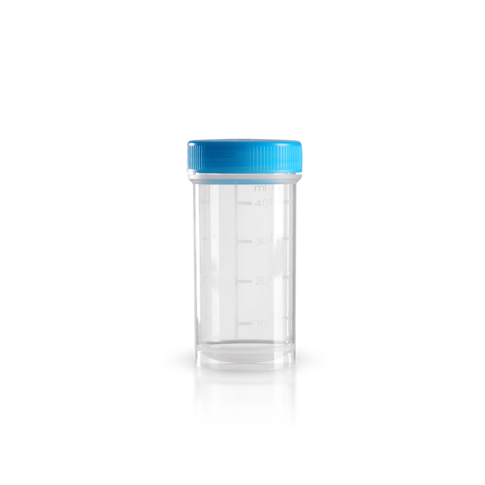 50 ml Kunststoffdose (Pathogefäß)