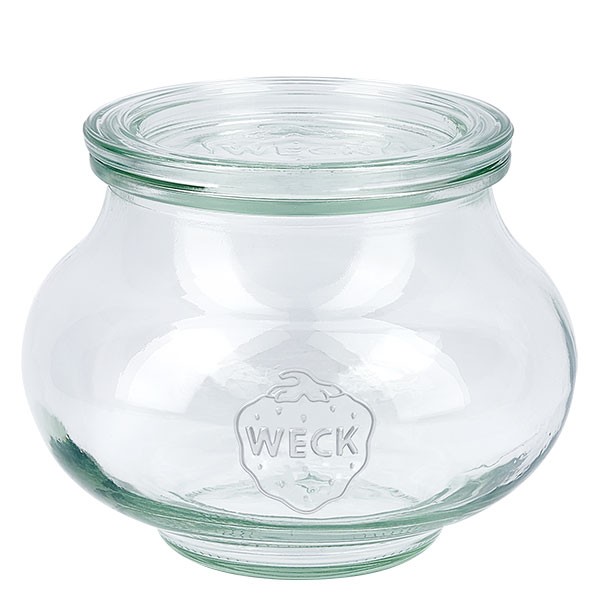 Weck Schmuckglas Unterteil 560ml + Deckel