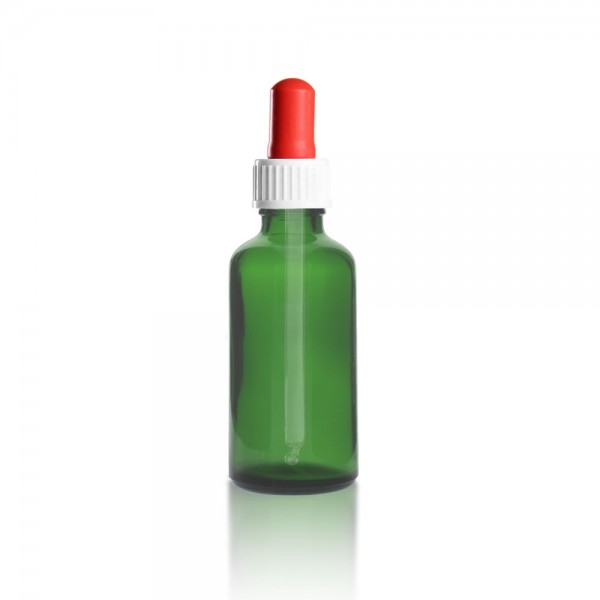 Grüne Pipettenflasche 50ml