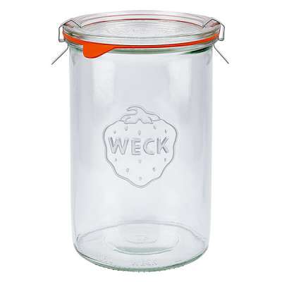 einmachglas klein Mikken Mini 37 ml – kleines Schraubglas für Proben & Geschenke Größe:4x 1200ml