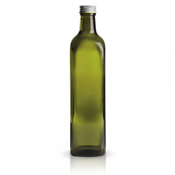 Olivgrüne 250 ml Glasflasche