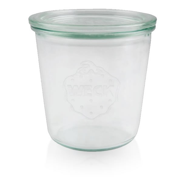 Weckglas - Unterteil 580ml + Deckel