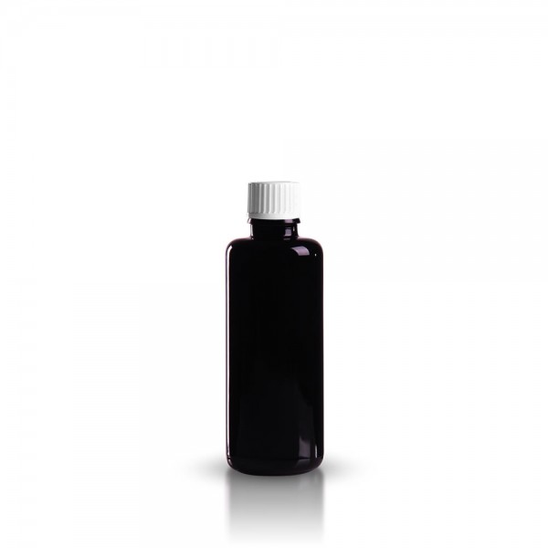 Violette Tropfflasche 50ml + Spezialverschluss