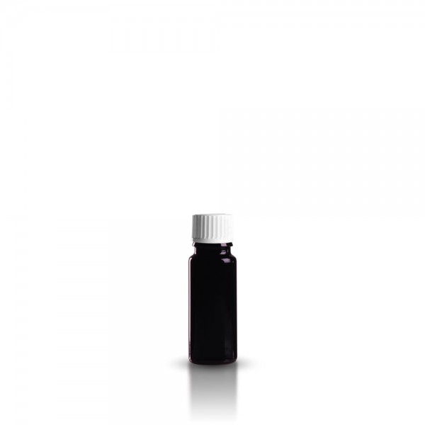 Violettglas Tropferfläschchen 10ml + Spezialverschluss