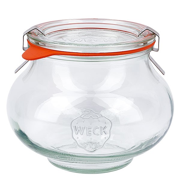 Weckglas - Schmuckglas 560ml komplett