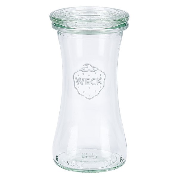 Weckglas - Delikatessenglas 100ml Unterteil + Deckel