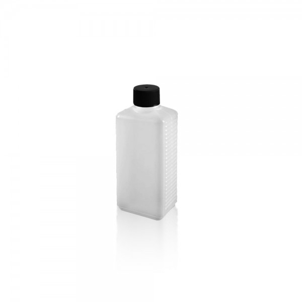 Eckige Kunststoffflasche / Vierkantflasche 250ml