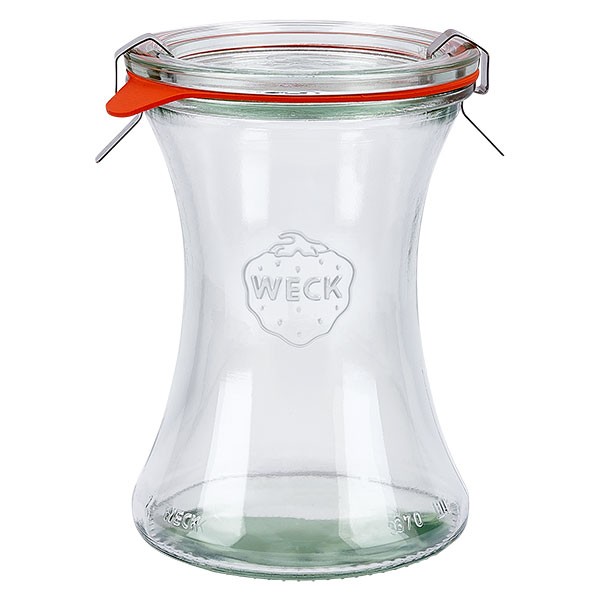 Weckglas - Delikatessenglas 370ml komplett