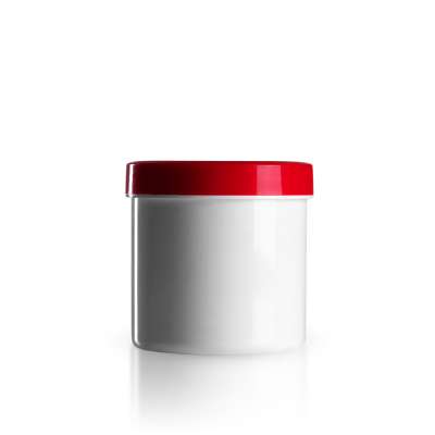 15 Salbendöschen Mit Farbigen Deckeln – Je 60 Ml, Aus PP, Made In Germany