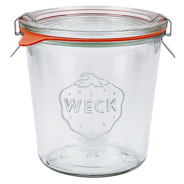 Weckglas - Einmachglas 580ml komplett