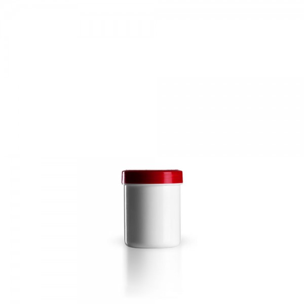 30g - 35ml Salbenkruken mit Deckel rot