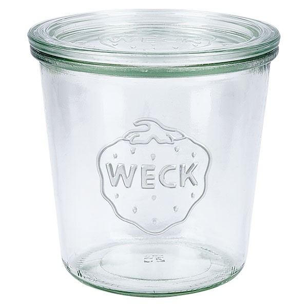 Weckglas - Unterteil 580ml + Deckel