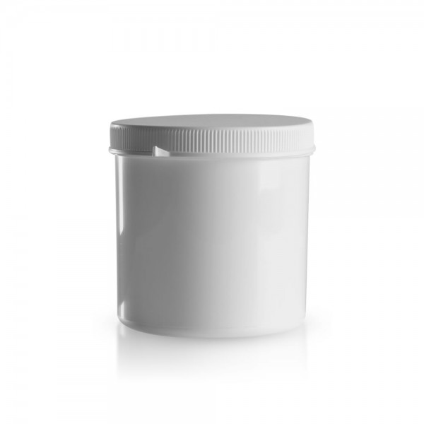 1000ml Schraubdose mit Originalitätsverschluss weiß