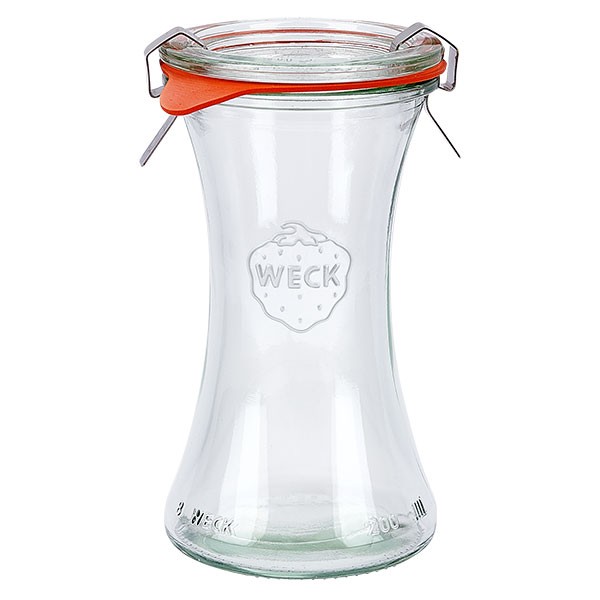 Weckglas - Delikatessenglas 200ml komplett