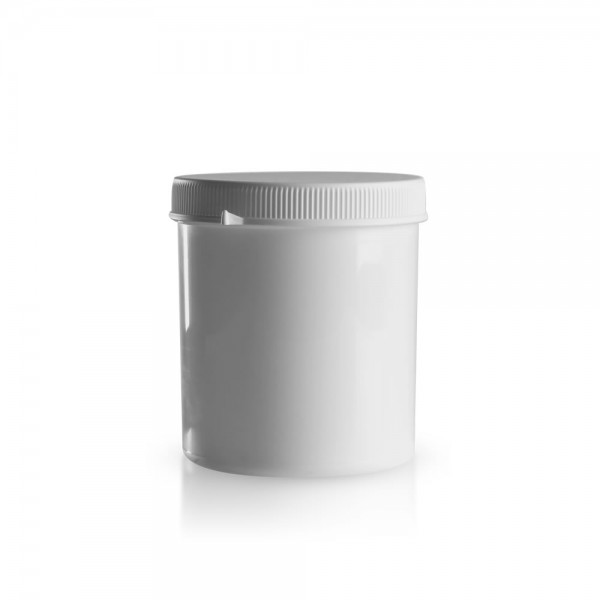 750ml Schraubdose mit Originalitätsverschluss weiß